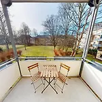 Daire 3-raum-appartement Im Lutherviertel, Wlan