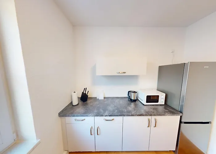 Apartament 3-raum-appartement Im Lutherviertel, Wlan