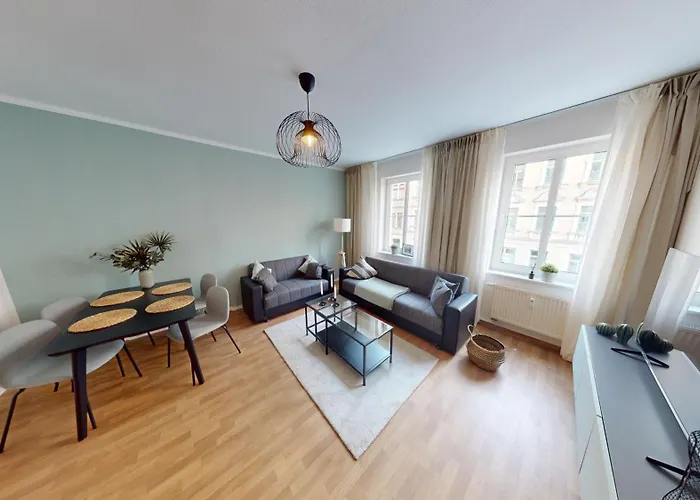 3-raum-appartement Im Lutherviertel, Wlan Chemnitz